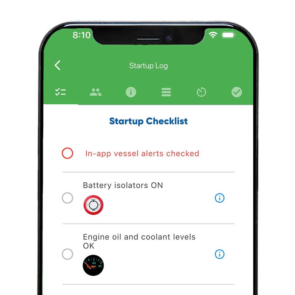 Startup checklist